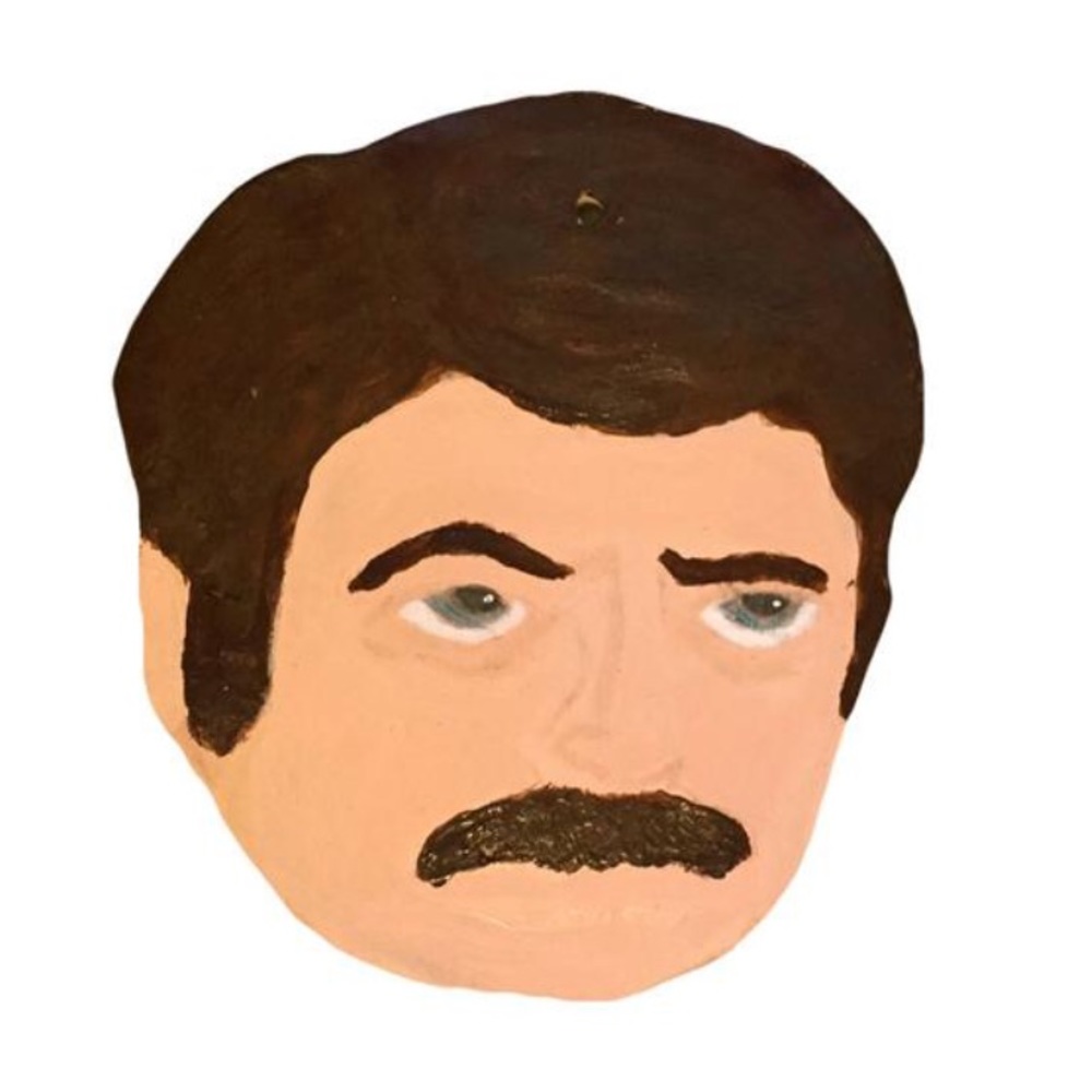 Ron Swanson Christmas Ornaments - Picture 2 of 4